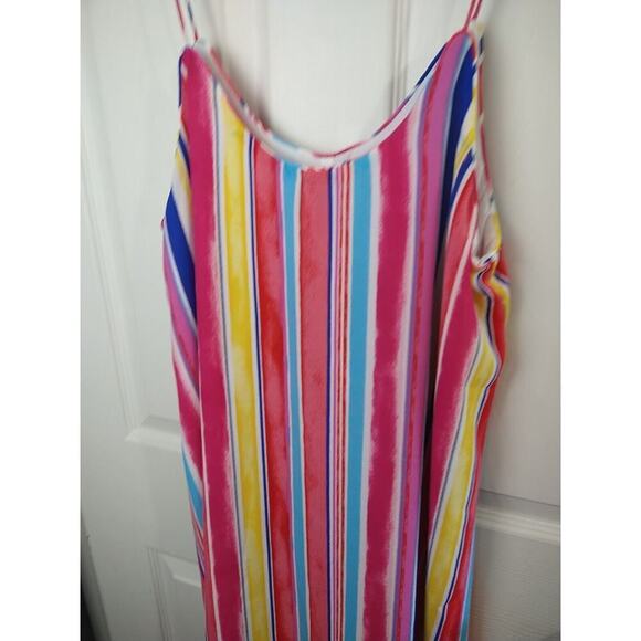 Alya Francesca Striped Mini Spaghetti Strap Dress Size S - Picture 6 of 10